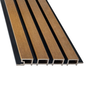 PRÓBKA Deska Elewacyjna Lamelowa WPC EKO Polimer Teak/Czarny