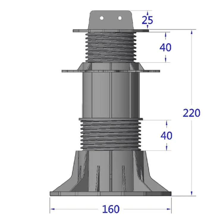 Wspornik Tarasowy Regulowany pod legar ETL 140-220 mm - obrazek 2