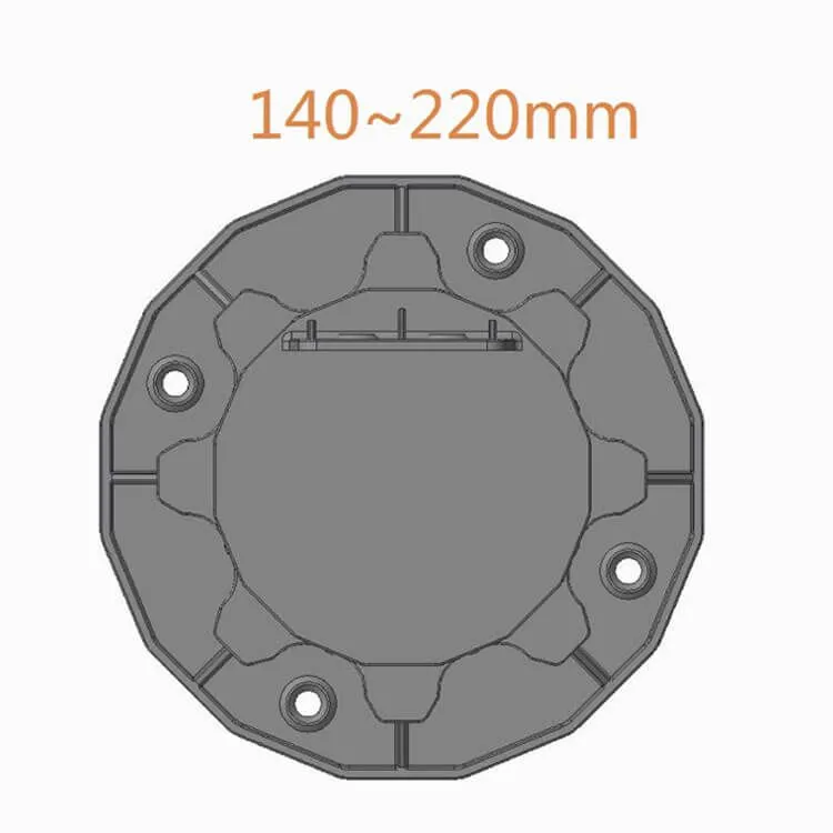 Wspornik Tarasowy Regulowany pod legar ETL 140-220 mm - obrazek 3