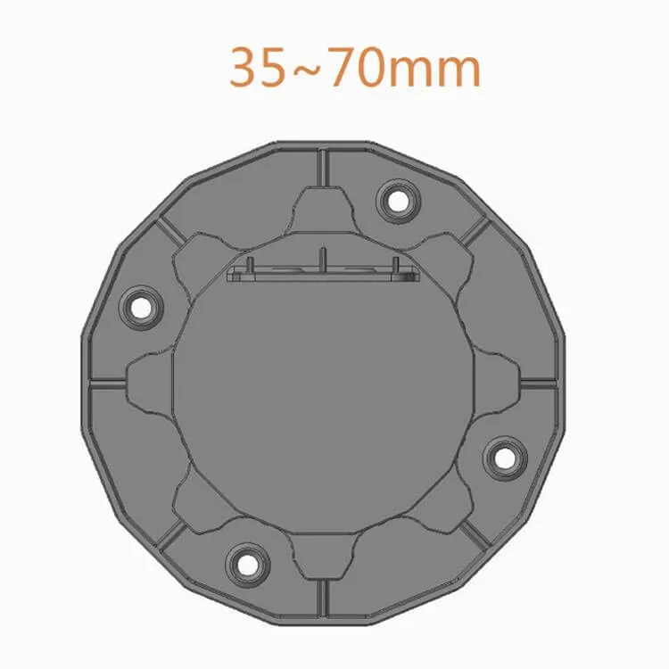 Wspornik Tarasowy Regulowany pod legar ETL 35-70 mm - obrazek 3